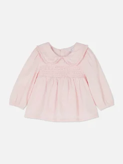 Blusa Franzida Colarinho