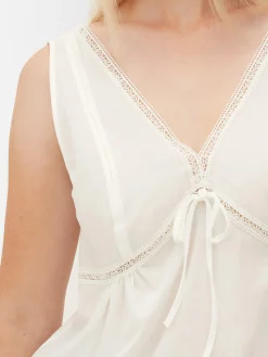 Blusa S/ Mangas Decote V