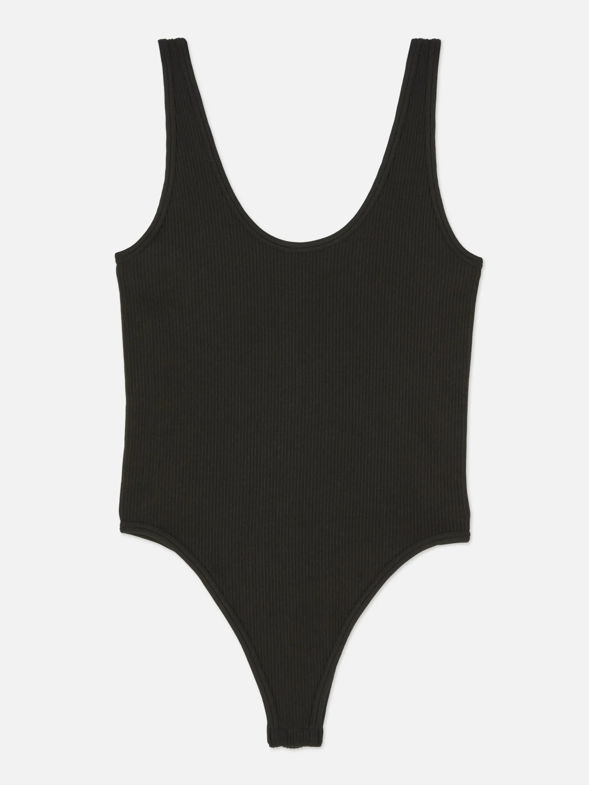 Body Canelado Gola Redonda