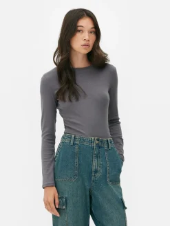 Body Canelado Toque Suave