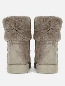 Botas Forro Imitação Pelo