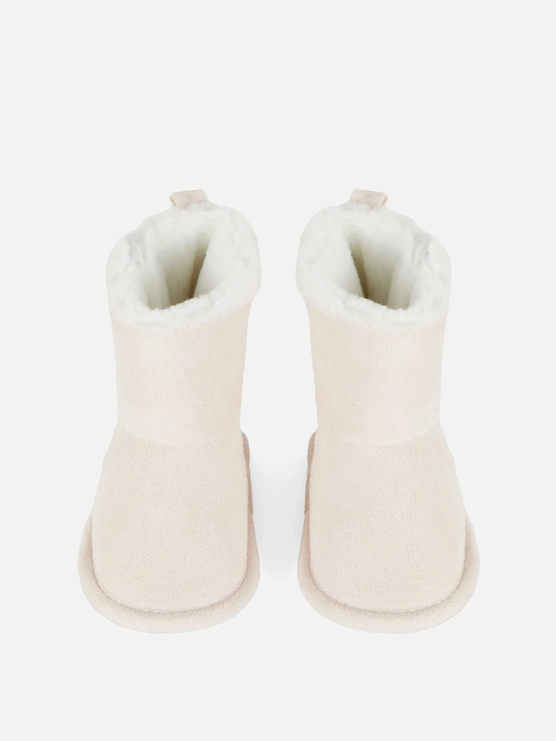 Botinhas Rebordo Imitação Pelo Bebé