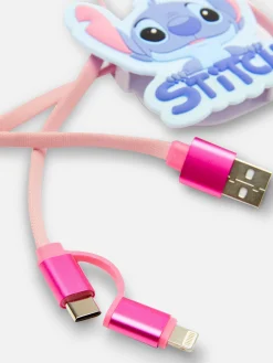 Cabo USB Forma Disney Stitch