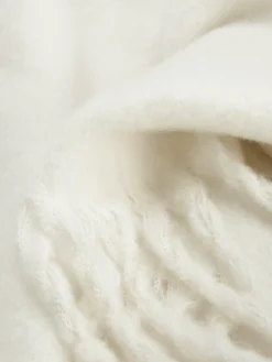 Cachecol Escovado Franjas