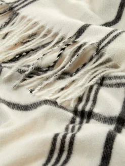 Cachecol Rebordo Franjas