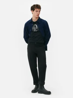 Calças Chino Corte Perna Direita