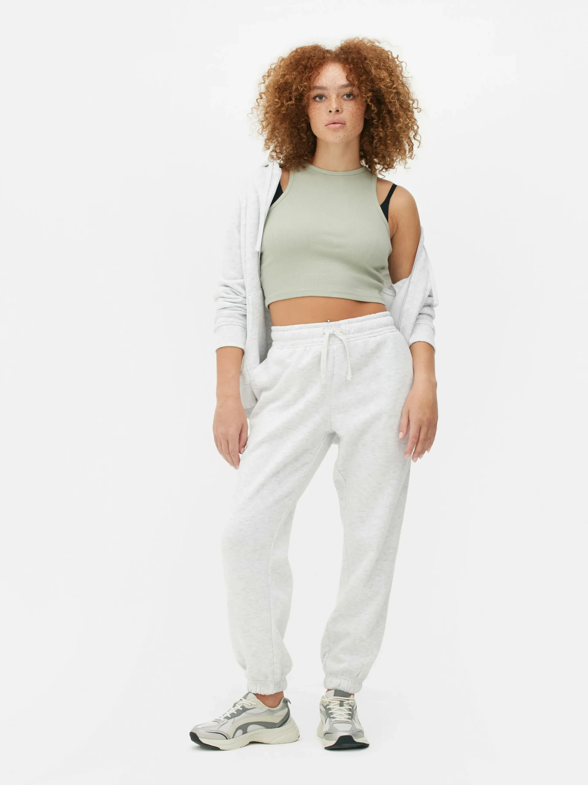 Calças De Treino Corte Regular Cordão