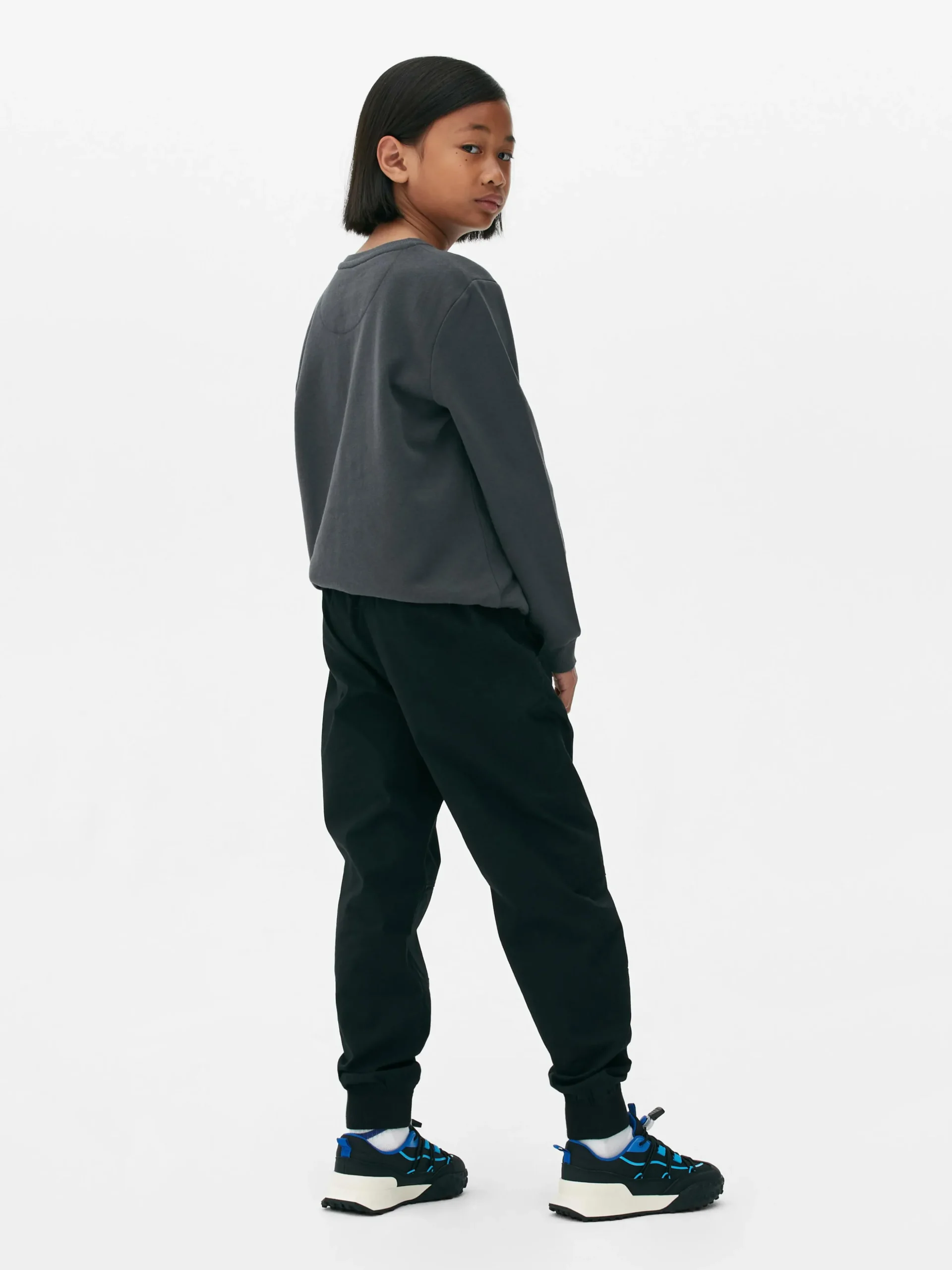 Calças De Treino Punho Popelina