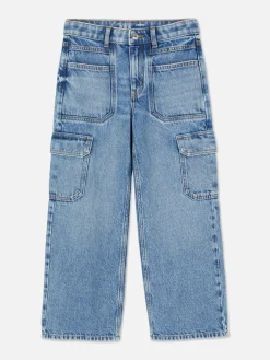 Calças Ganga Cargo Corte Perna Larga