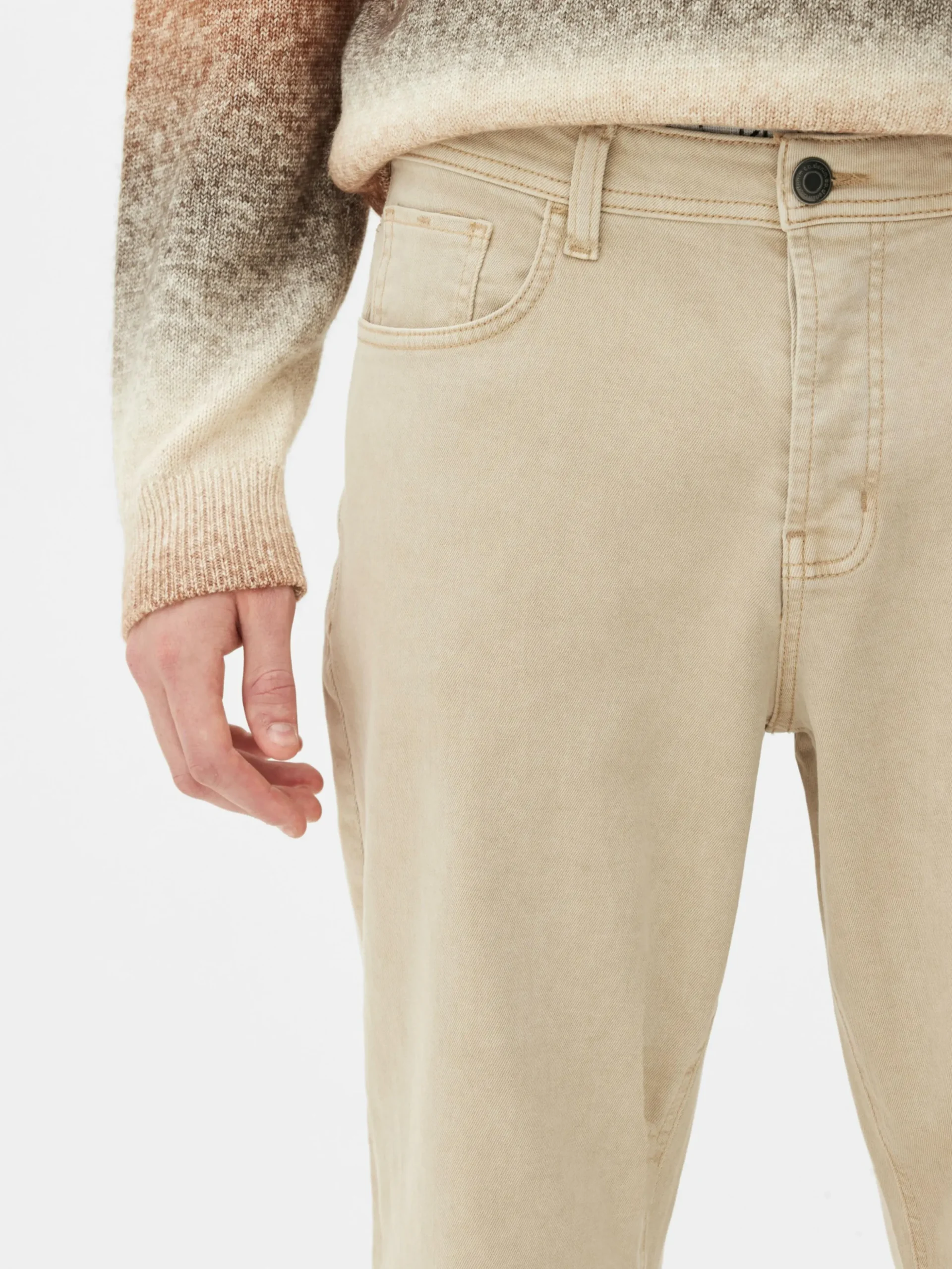 Calças Ganga Elásticas Corte Perna Direita