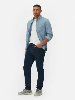 Calças Ganga Elásticas Corte Justo