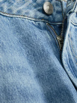 Calças Ganga Estilo Dad Rasgões Rita Ora