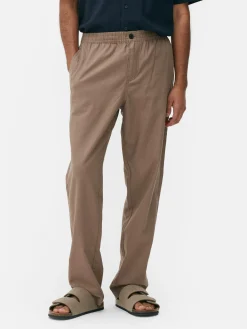 Calças Mistura Linho