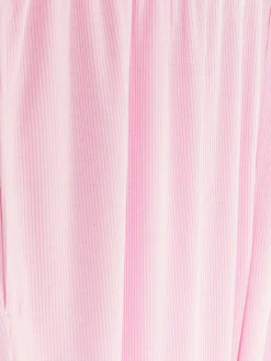 Calças Pijama Caneladas Punhos