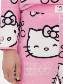Calças Pijama Corte Perna Larga Hello Kitty 50º Aniversário