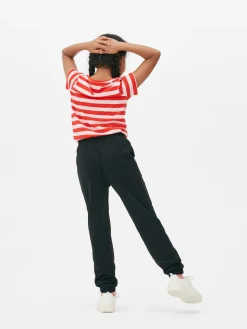 Calças Treino Cordão Punhos Rapaz