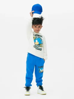 Calças Treino Cordão Sonic The Hedgehog