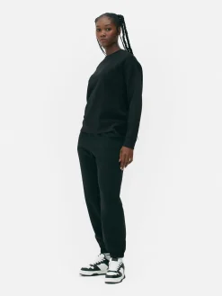 Calças Treino Punho Cordão