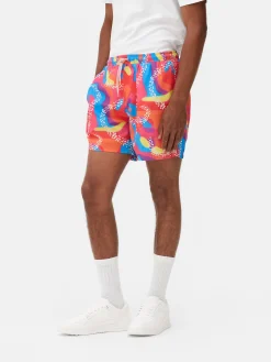 Calções Banho Néon Ken Barbie