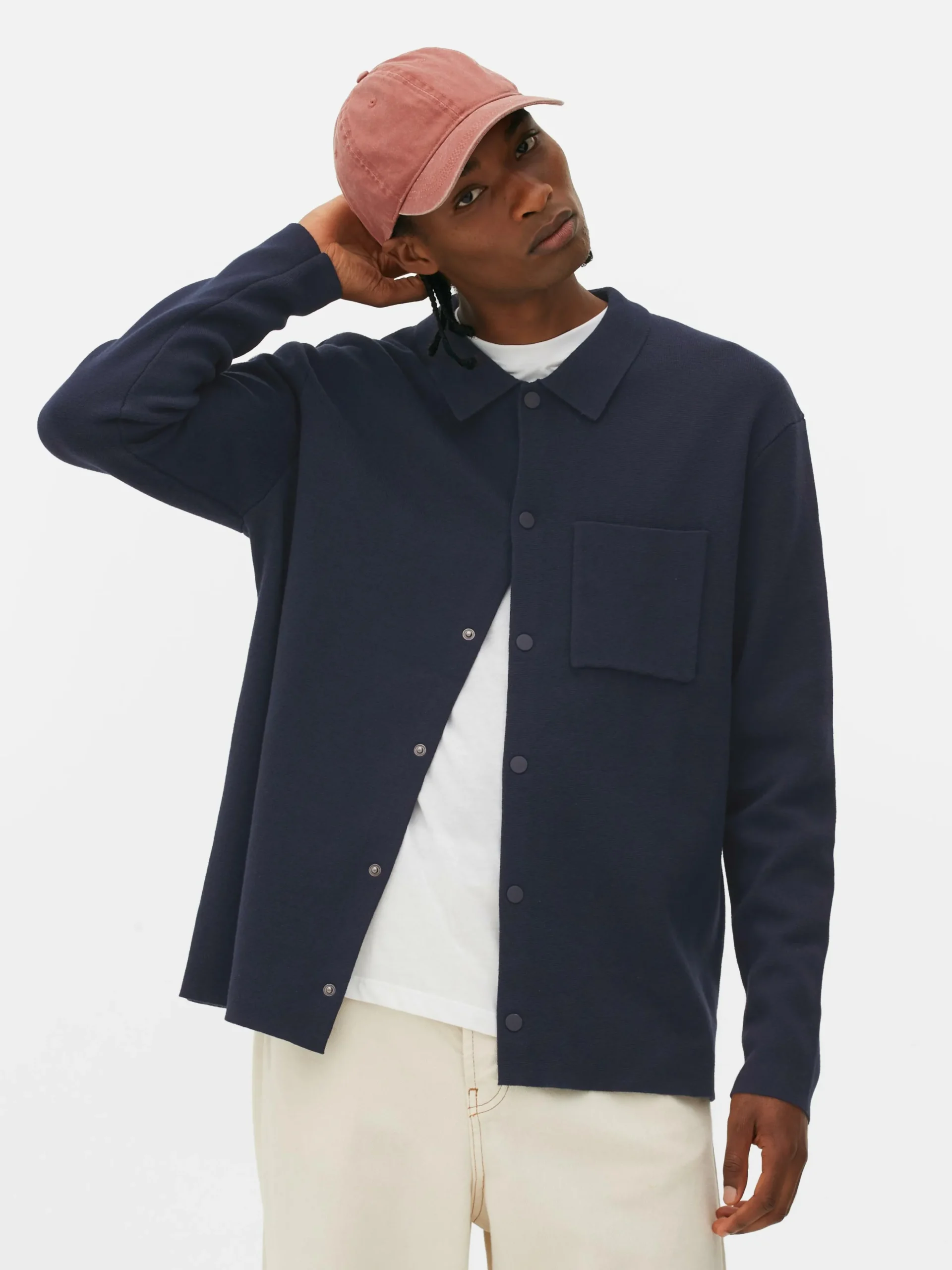 Camisa Malha Molas Pressão