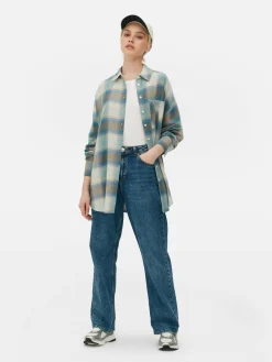 Camisa Xadrez Corte Boyfriend