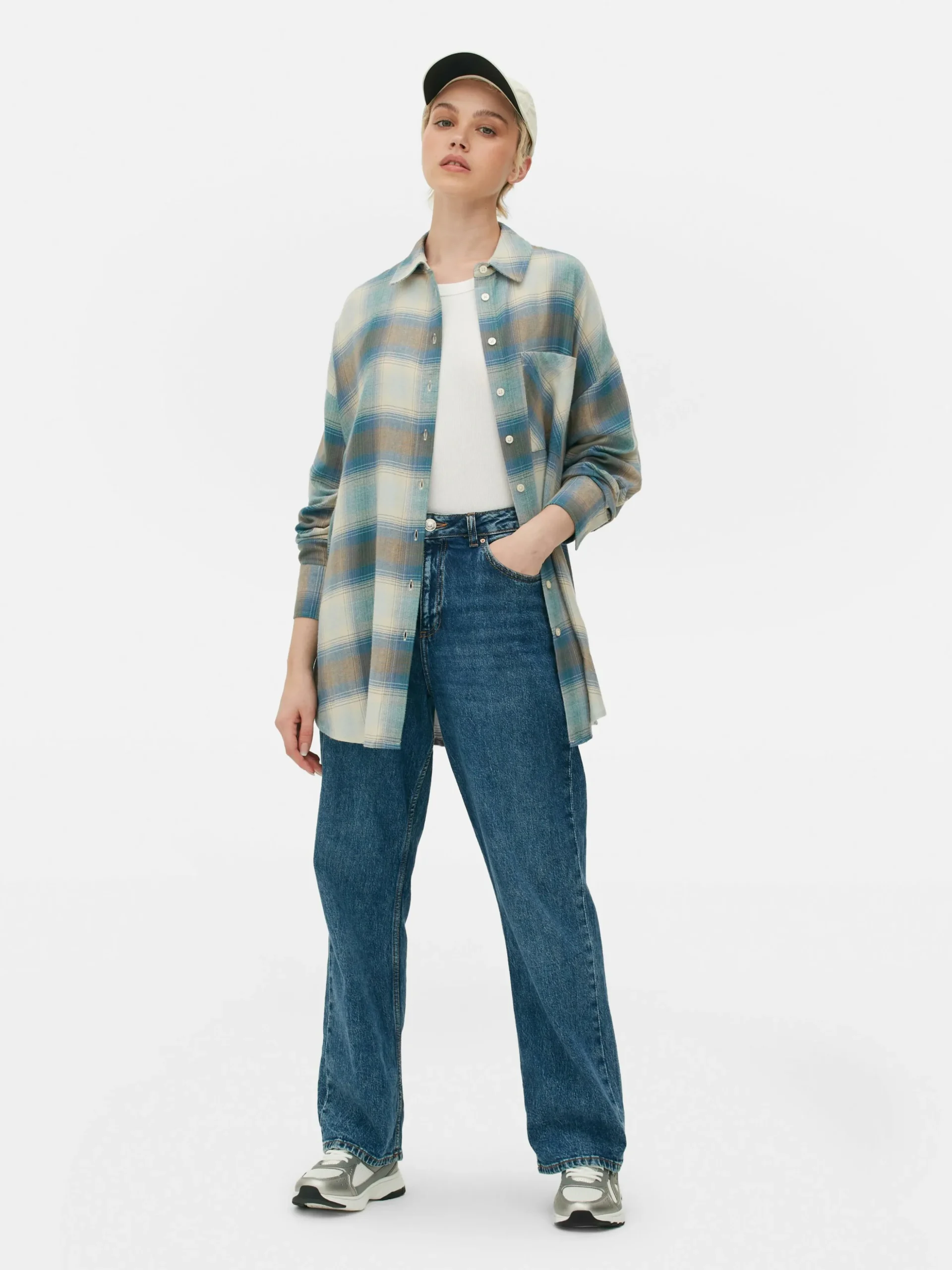 Camisa Xadrez Corte Boyfriend