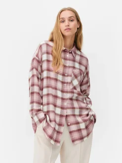 Camisa Xadrez Corte Boyfriend