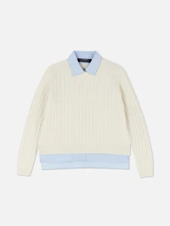 Camisa/camisola Dois Em Um