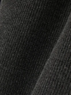 Camisola Canelada Decote Redondo