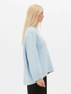 Camisola Corte Grande Gola Redonda