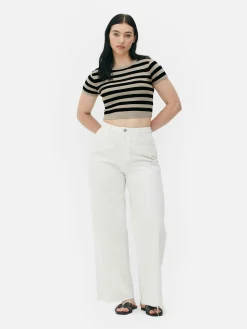 Camisola Curta Manga Curta