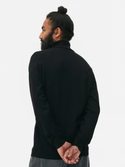 Camisola Gola Alta Malha Fina