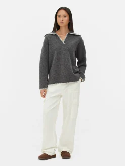 Camisola Gola Pespontos