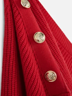 Camisola Gola Redonda Detalhe Botão