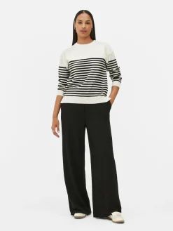 Camisola Gola Redonda Malha Fina