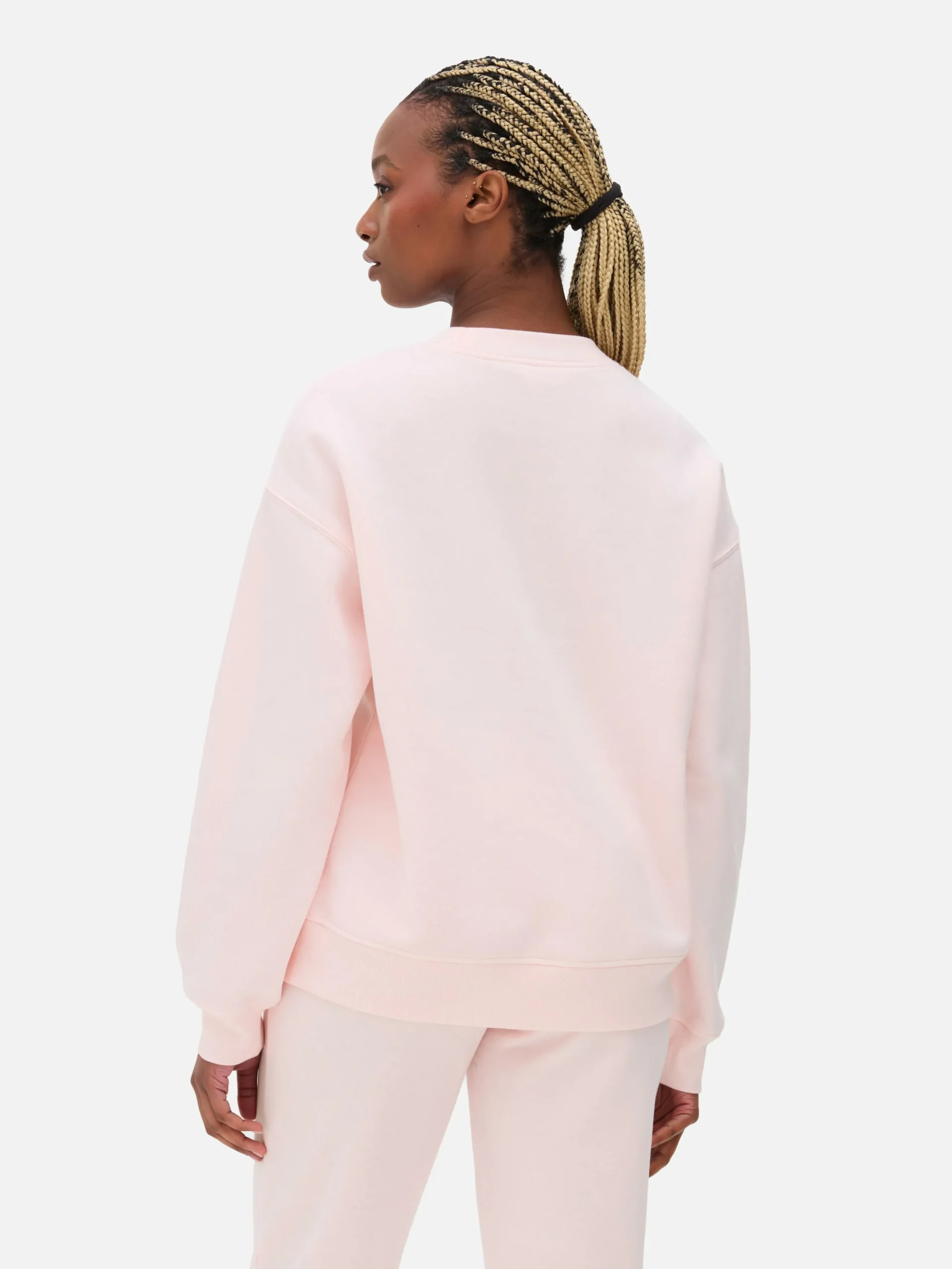 Camisola Gola Redonda Slogan