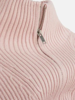 Camisola Malha 1/2 Fecho Correr