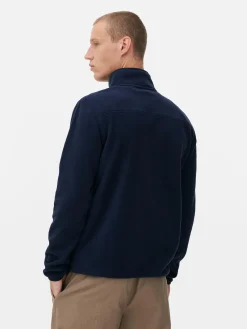 Camisola Malha Polar 1/2 Fecho Correr