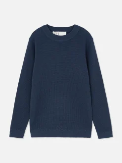 Camisola Malha Waffle Rapaz