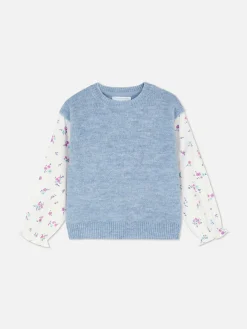 Camisola Manga Contrastante