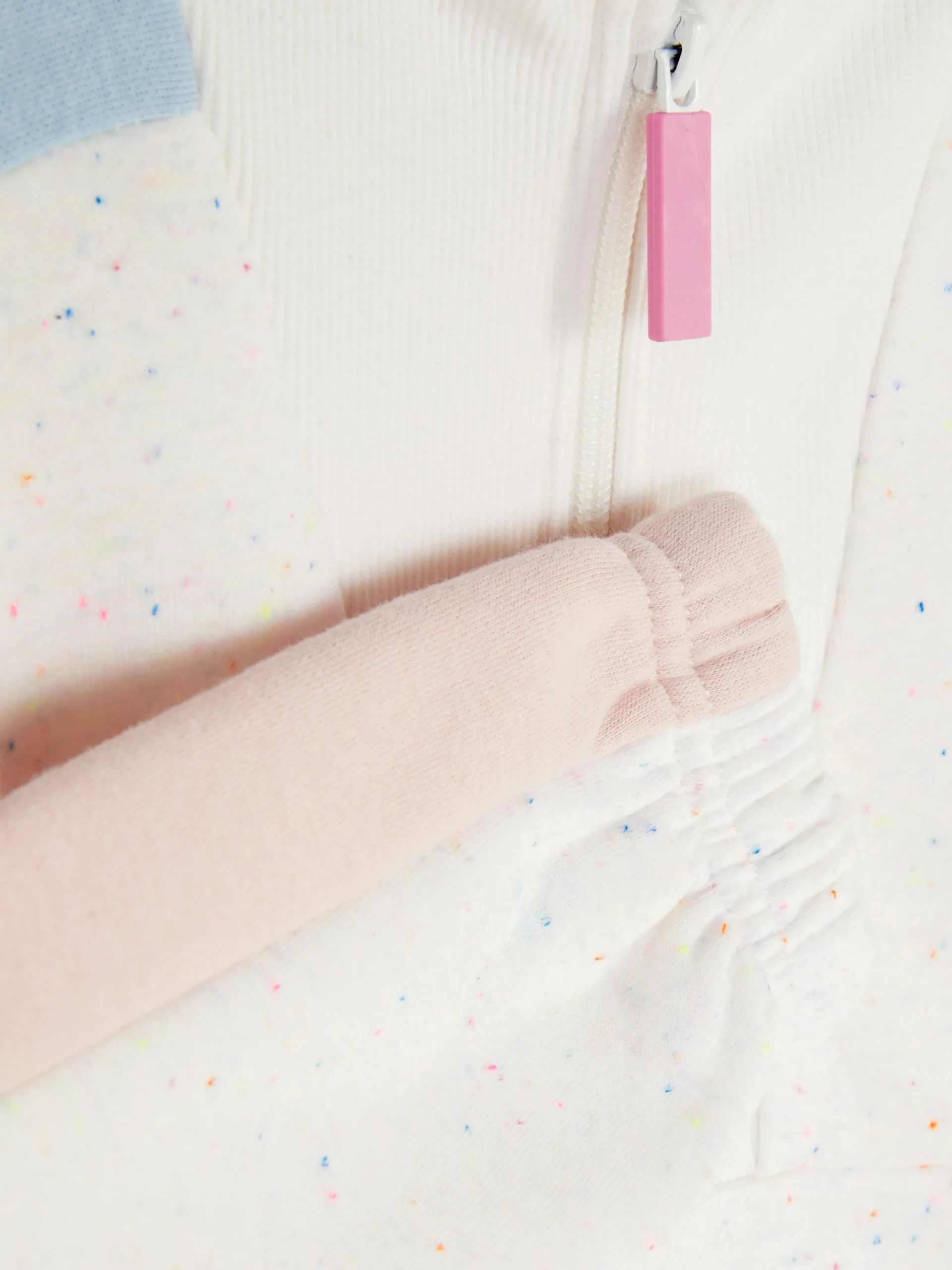 Camisola Meio Fecho Correr Bloco Cor