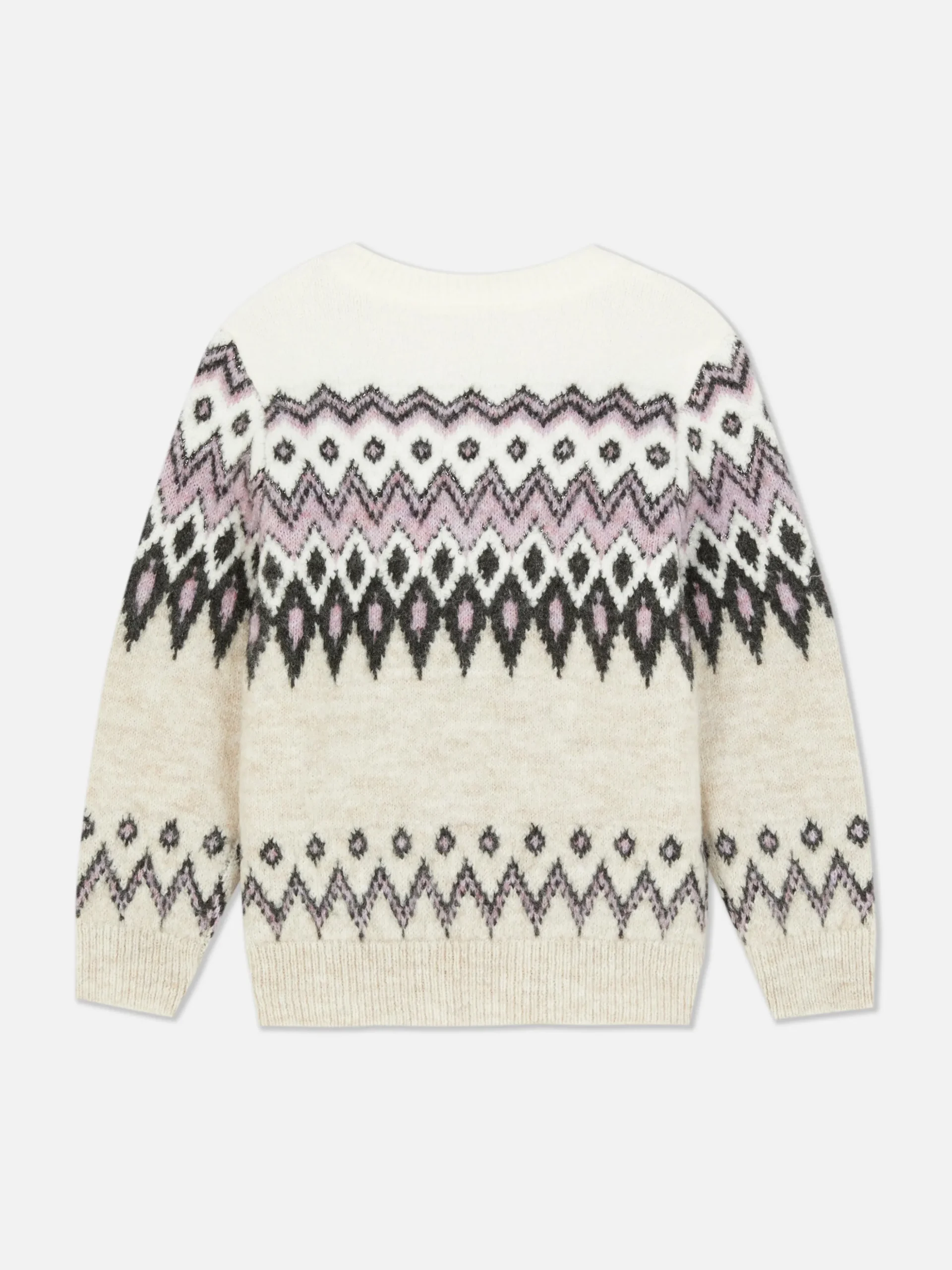 Camisola Padrão Fair Isle