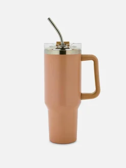 Caneca Viagem Aço Inoxidável Palhinha 1180 Ml