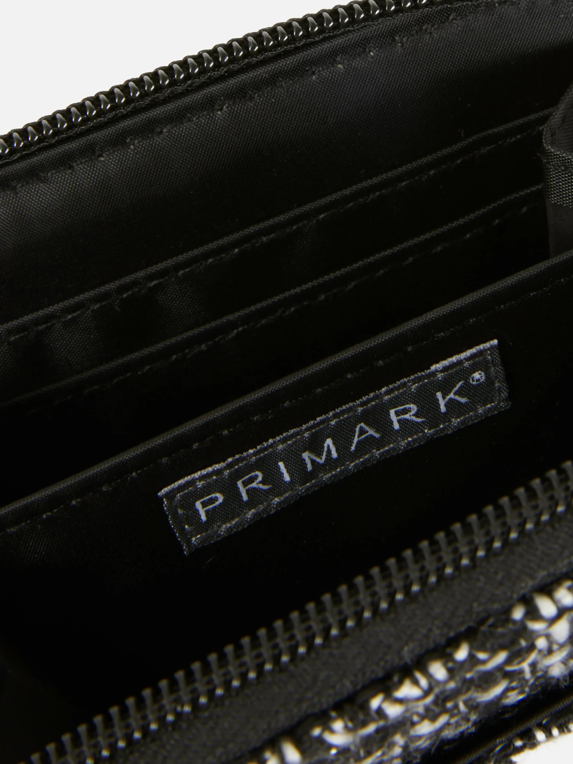 Carteira Fecho Correr Texturado Bouclé