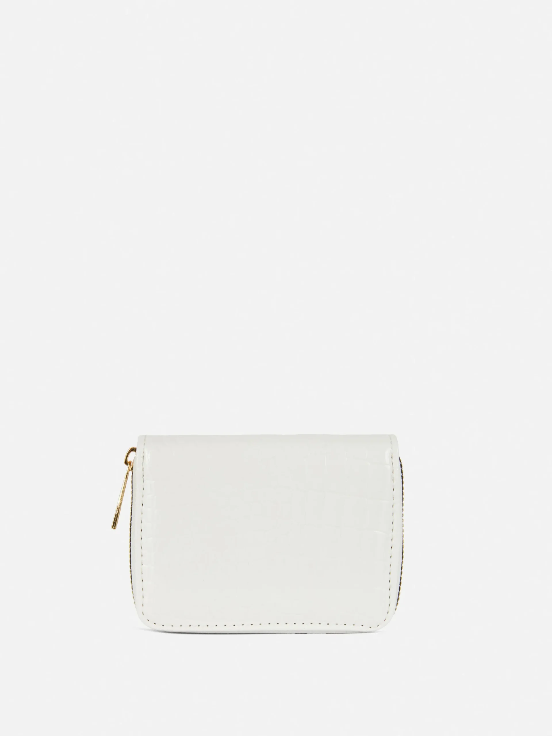 Carteira Fecho Imitação Crocodilo