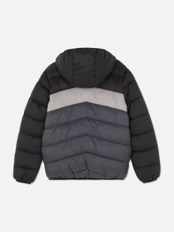 Casaco Acolchoado Bloco Cor