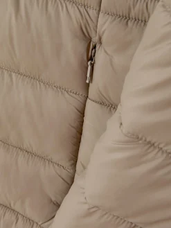 Casaco Acolchoado Comprido Superleve