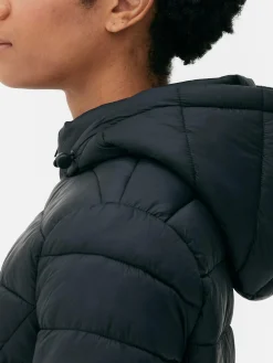 Casaco Acolchoado Comprido Superleve