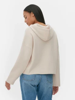 Casaco Bomber Capuz Malha