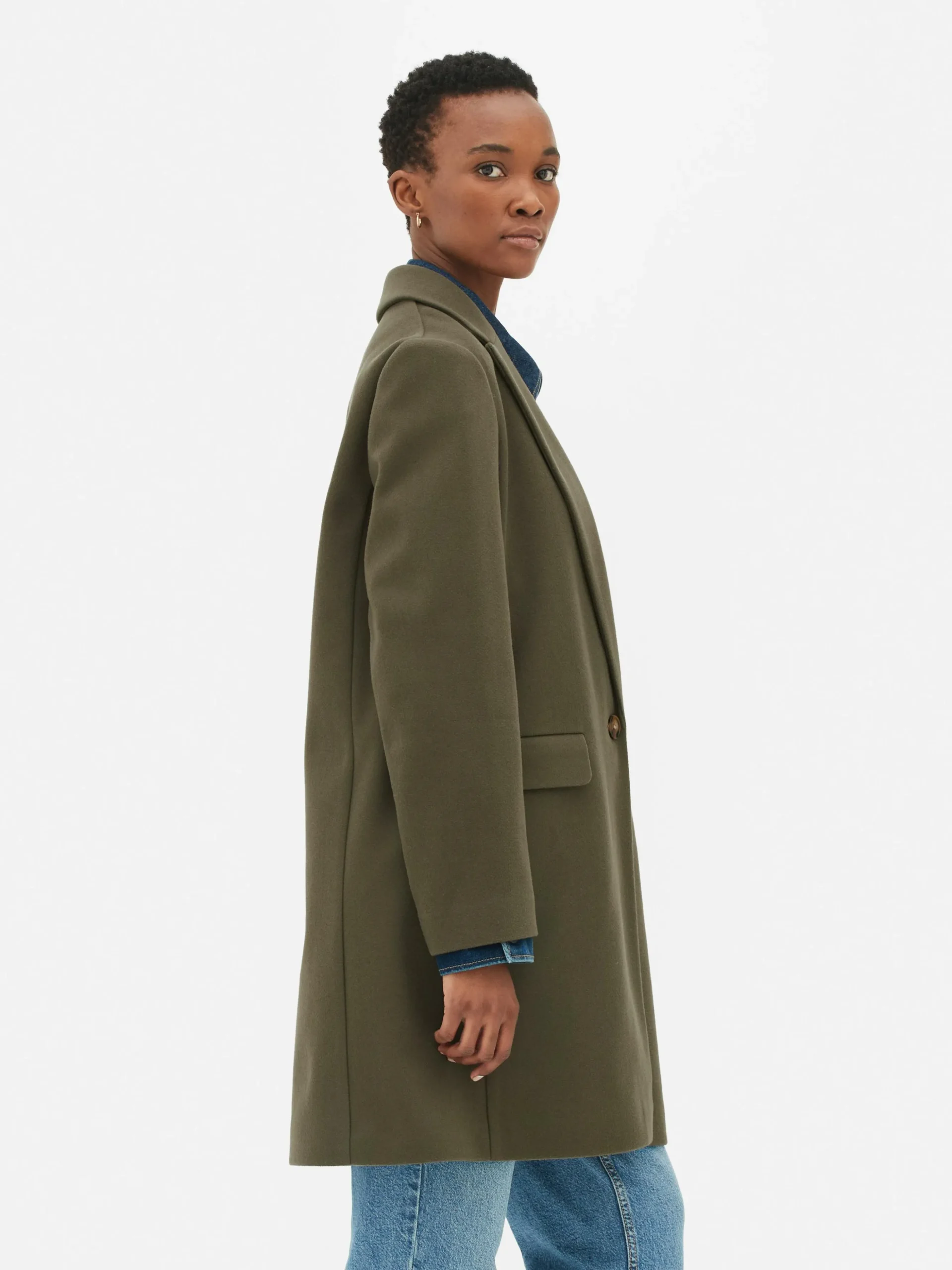 Casaco Clássico Botão único